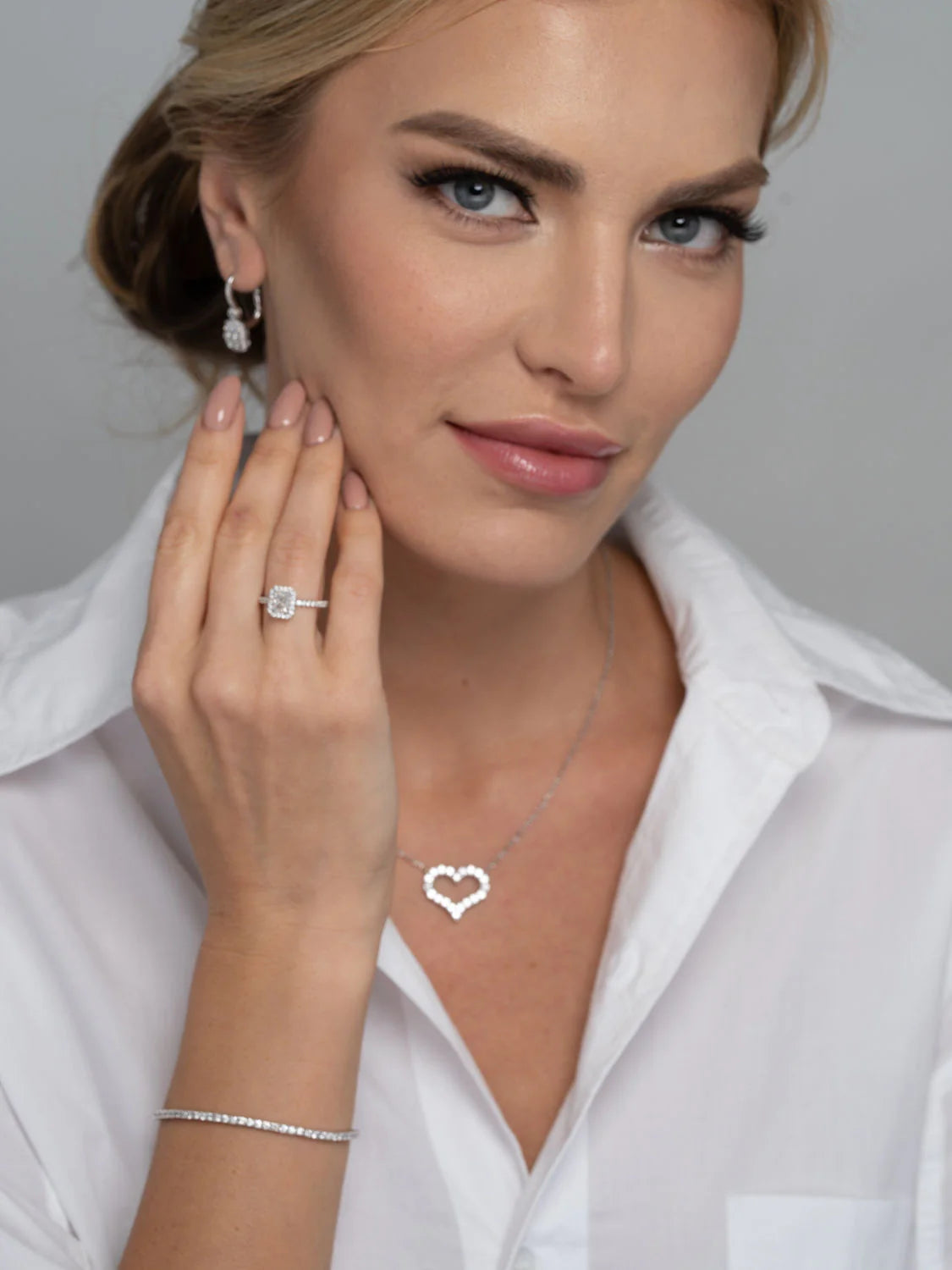 Diamond Bezel Tennis Bracelet