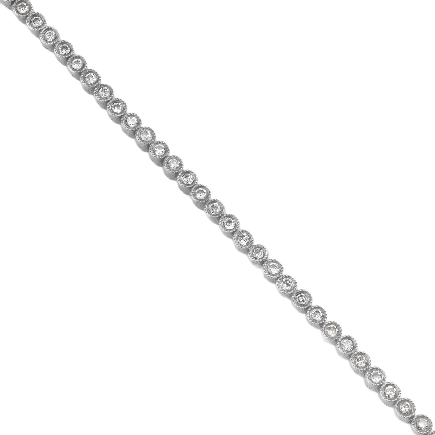 Diamond Bezel Tennis Bracelet