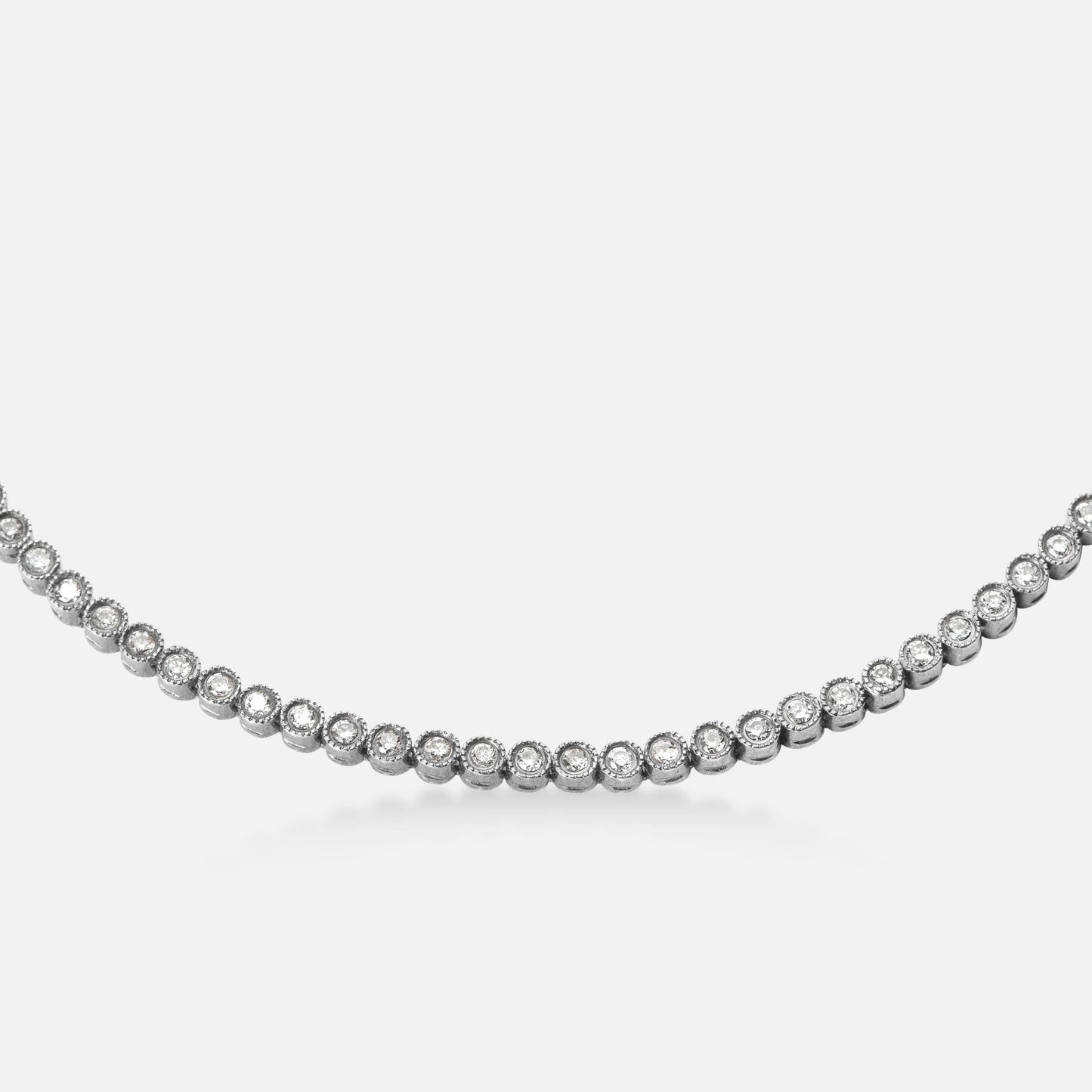 Diamond Bezel Tennis Bracelet