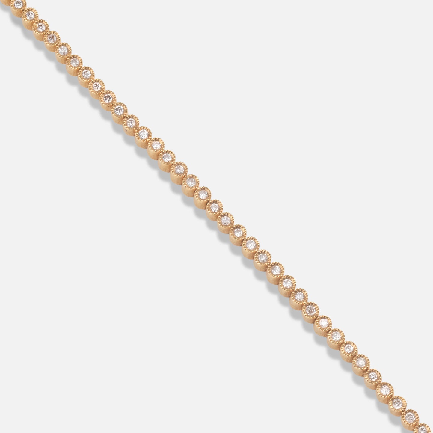 Diamond Bezel Tennis Bracelet