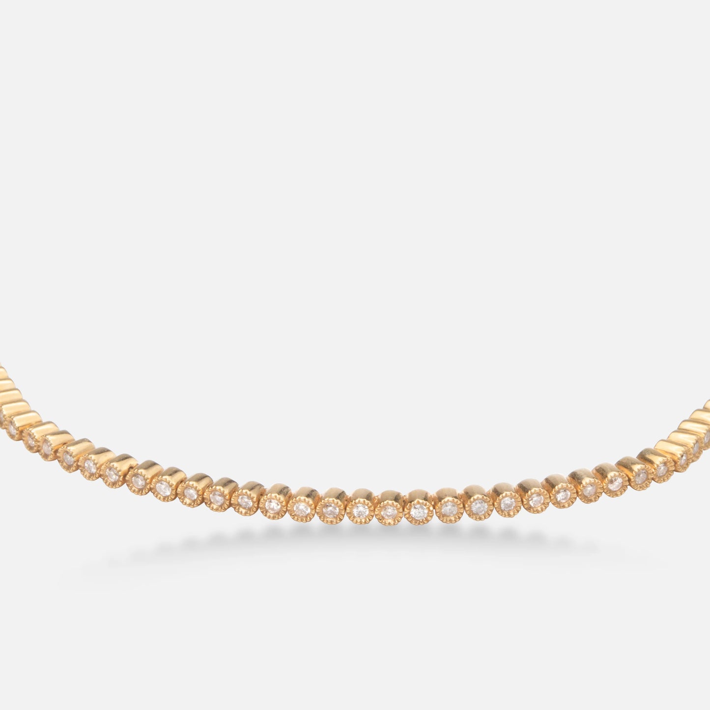 Diamond Bezel Tennis Bracelet