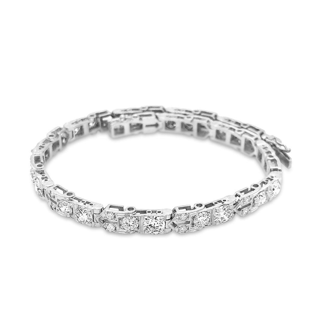 Art Deco Style Diamond Bracelet