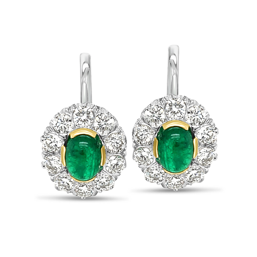 Emerald Drop Earrings