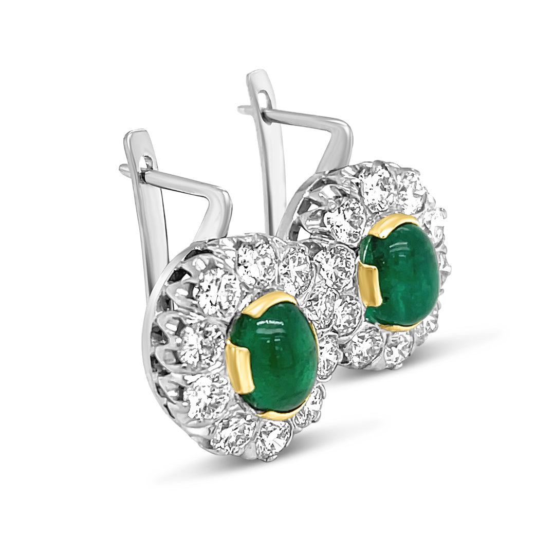 Emerald Drop Earrings