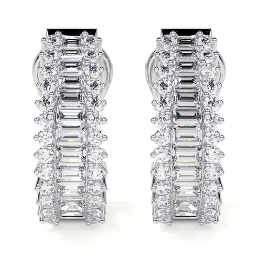 Diamond Huggie Earring