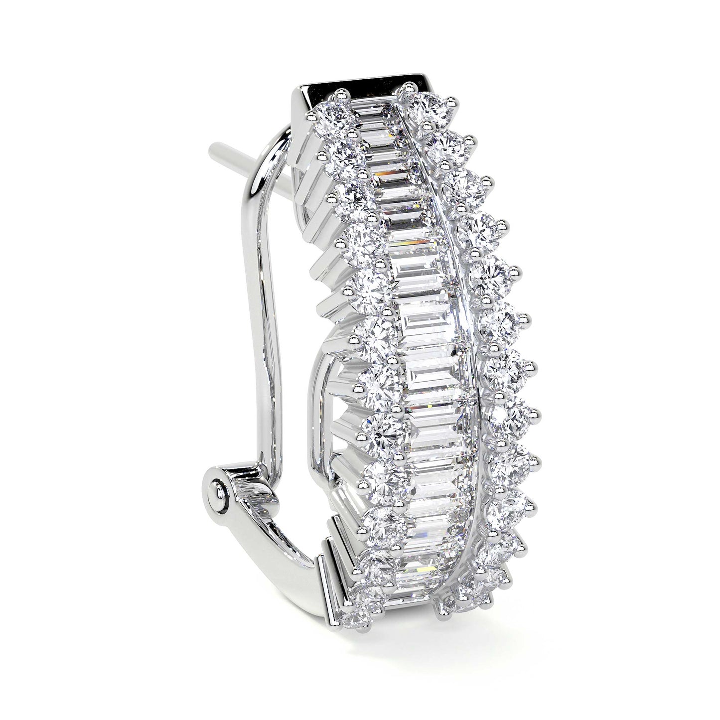 Diamond Huggie Earring
