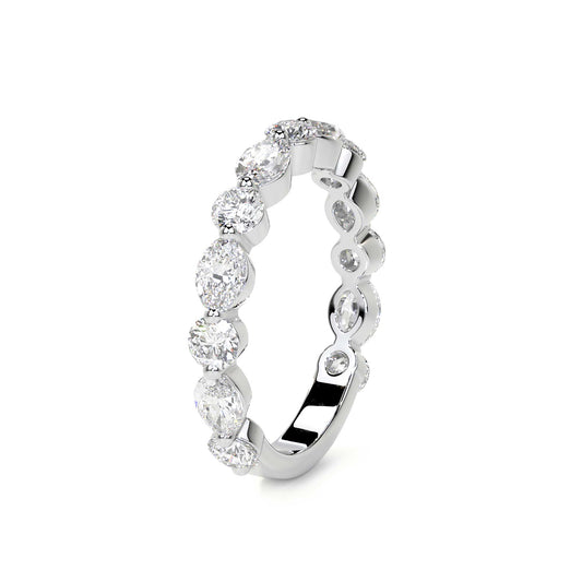 Mixed Shape Stackable 3/4 Ring