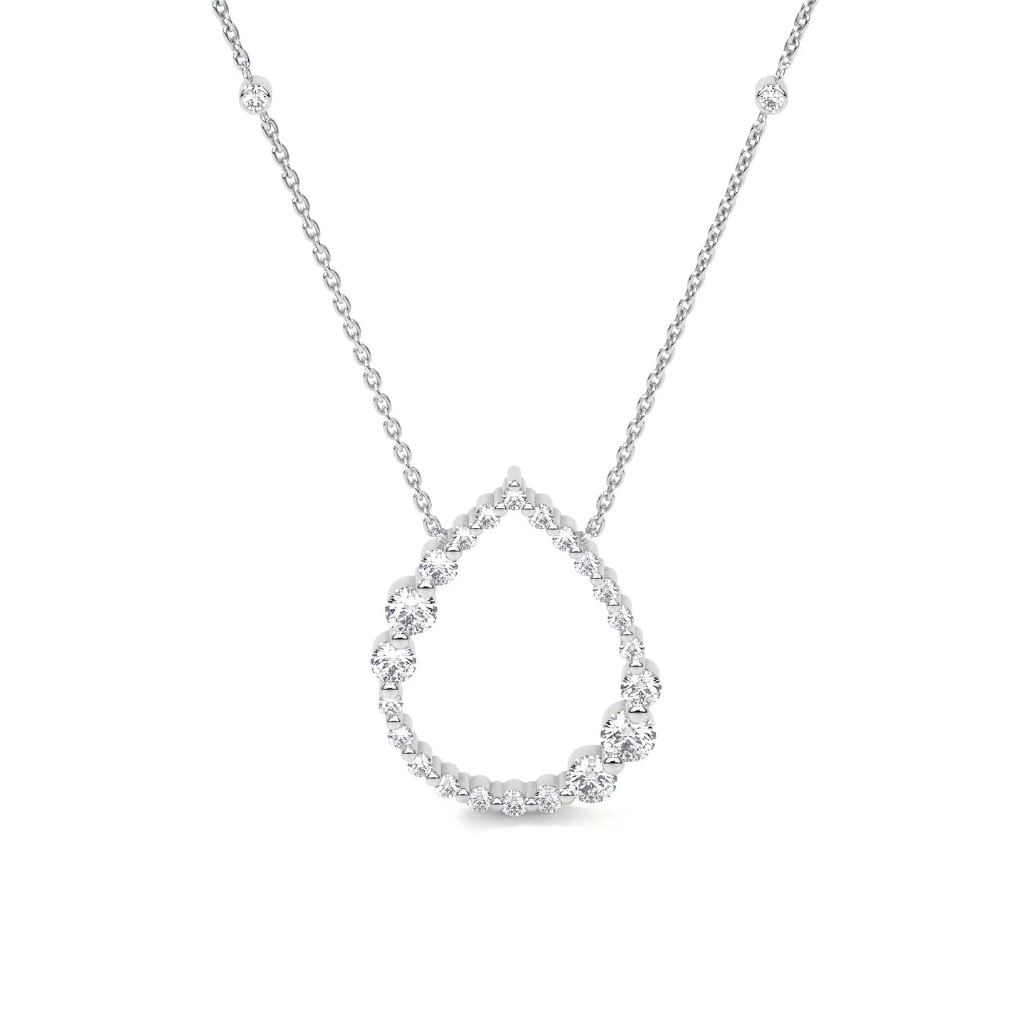 Diamond Drop Necklace