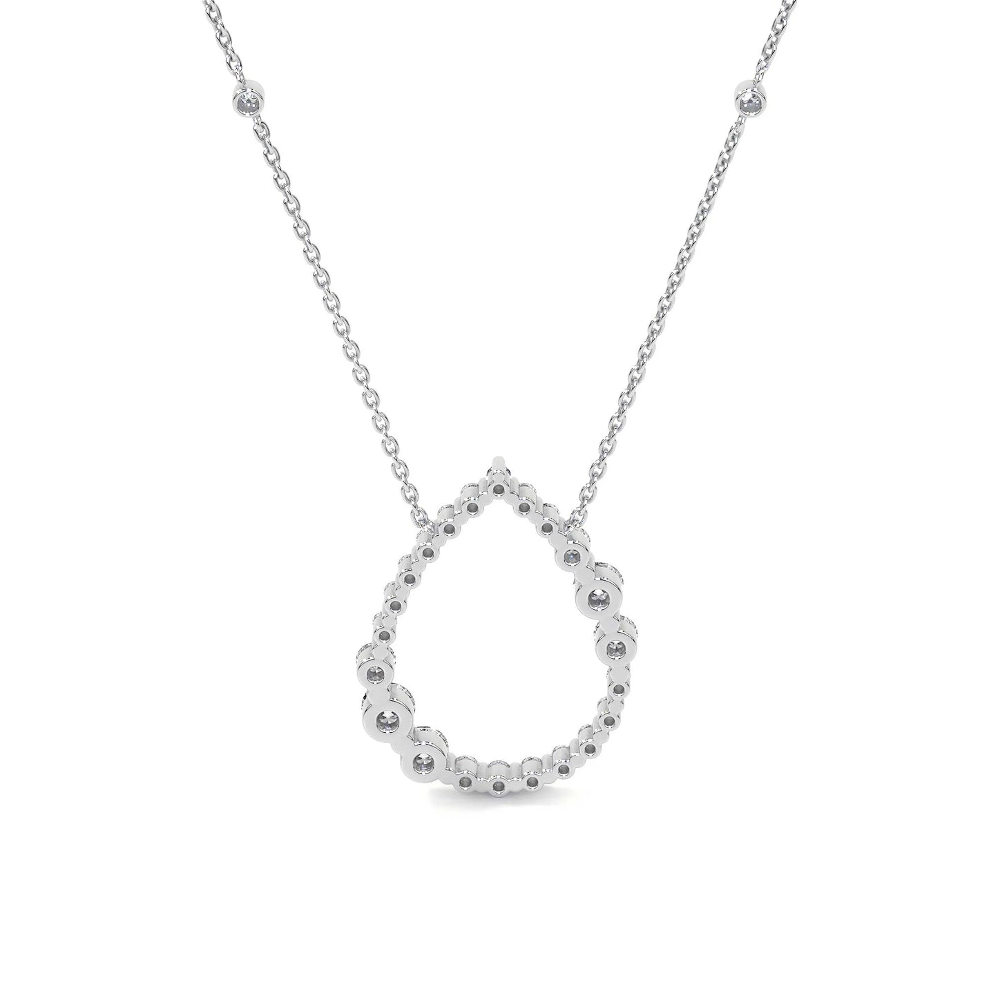 Diamond Drop Necklace