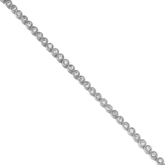 Diamond Bezel Tennis Bracelet