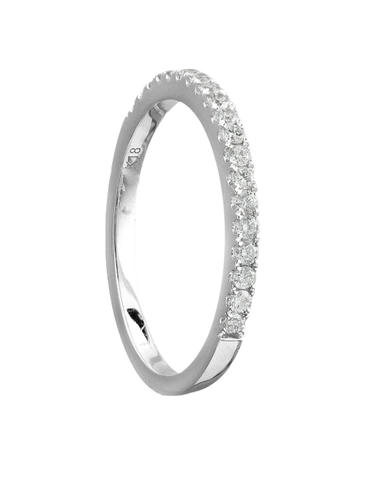 Half Eternity Diamond Band