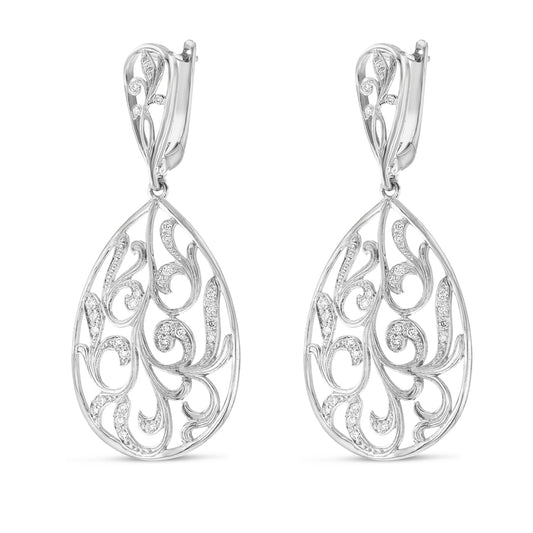 Filigree Drop Earrings